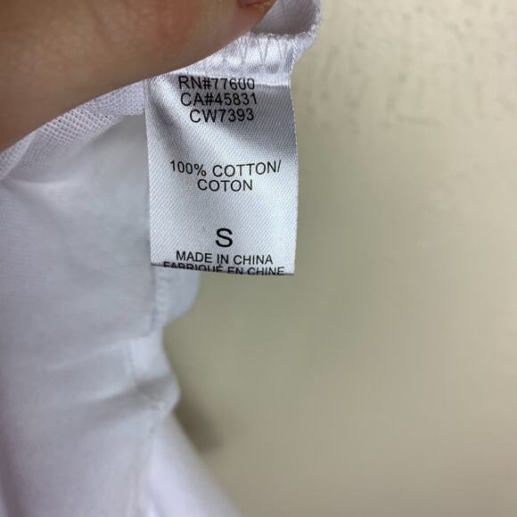 CHASER The Future Is Love Graphic Tee Size S White Crew Neck T-Shirt - Picture 8 of 10